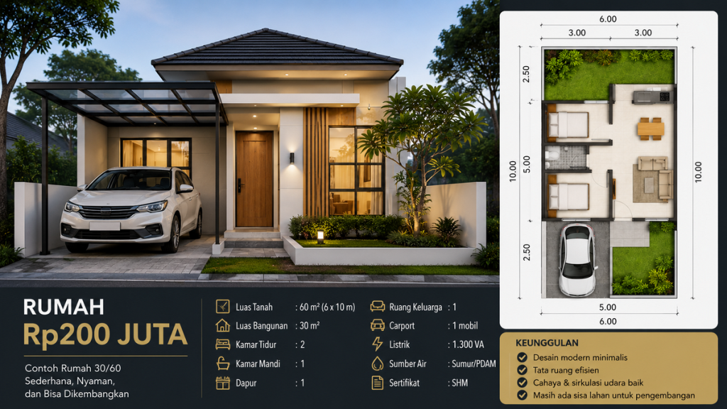 rumah 200 jutaan