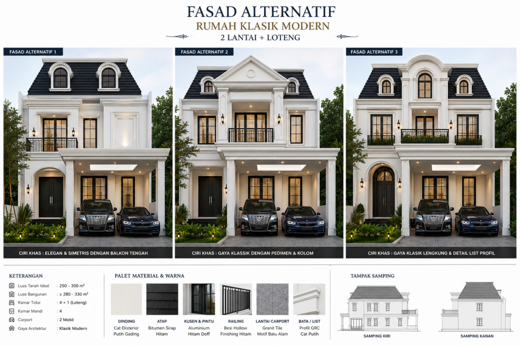 rumah klasik modern